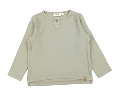 Lil Atelier moss gray top
